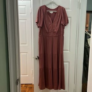 Dusty Rose Somerset Dress by Anthropologie, size 2X